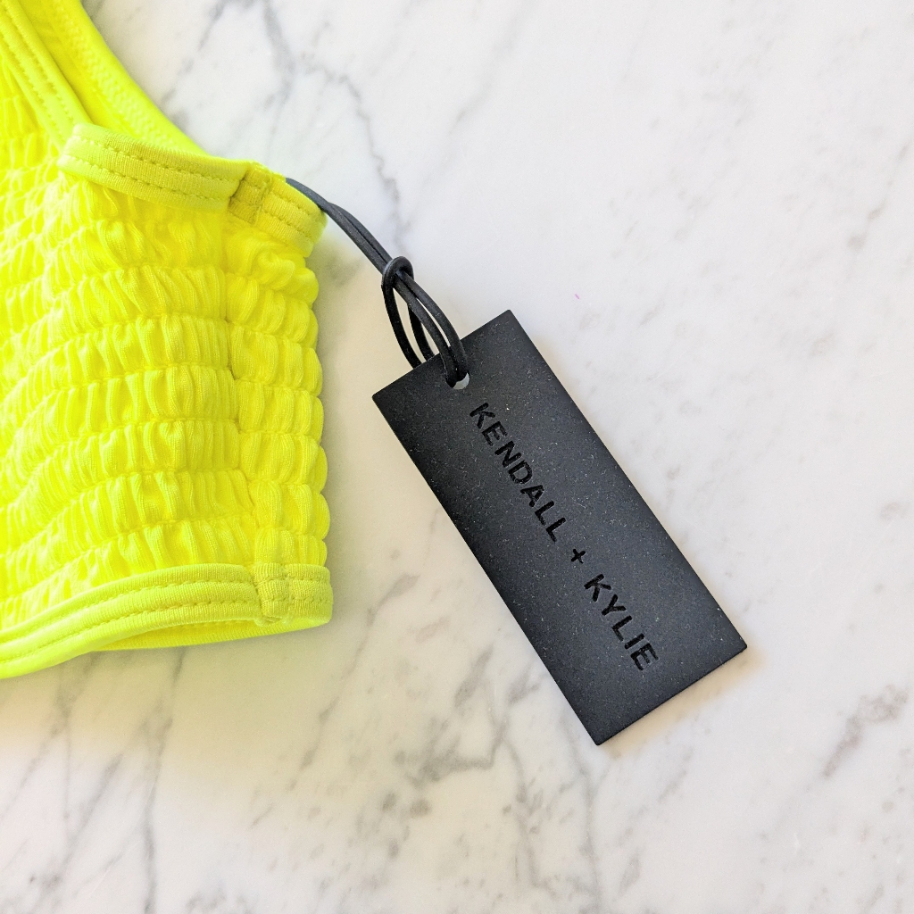 Nwt! Kendall & Kylie Neon Bikini Top — image 3 of 7
